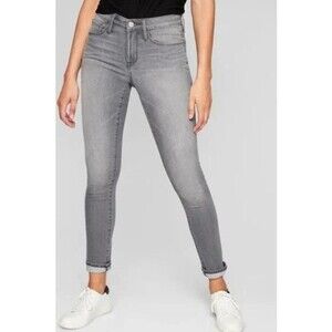 Athleta Sculptek Skinny Jeans Grey Wash Size 2